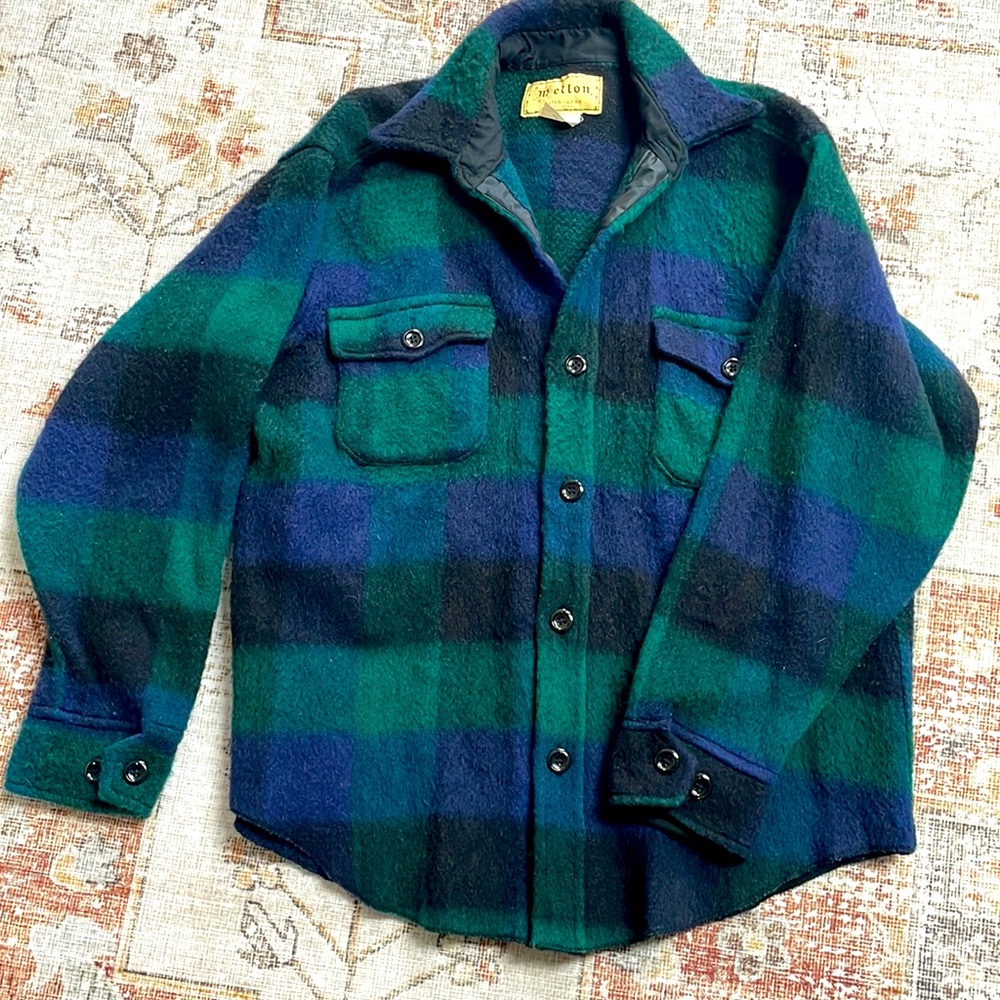 Vintage Melton Wool Flannel